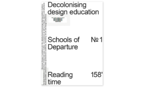 Decolonizing design education