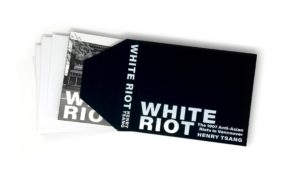 White riot artists book
