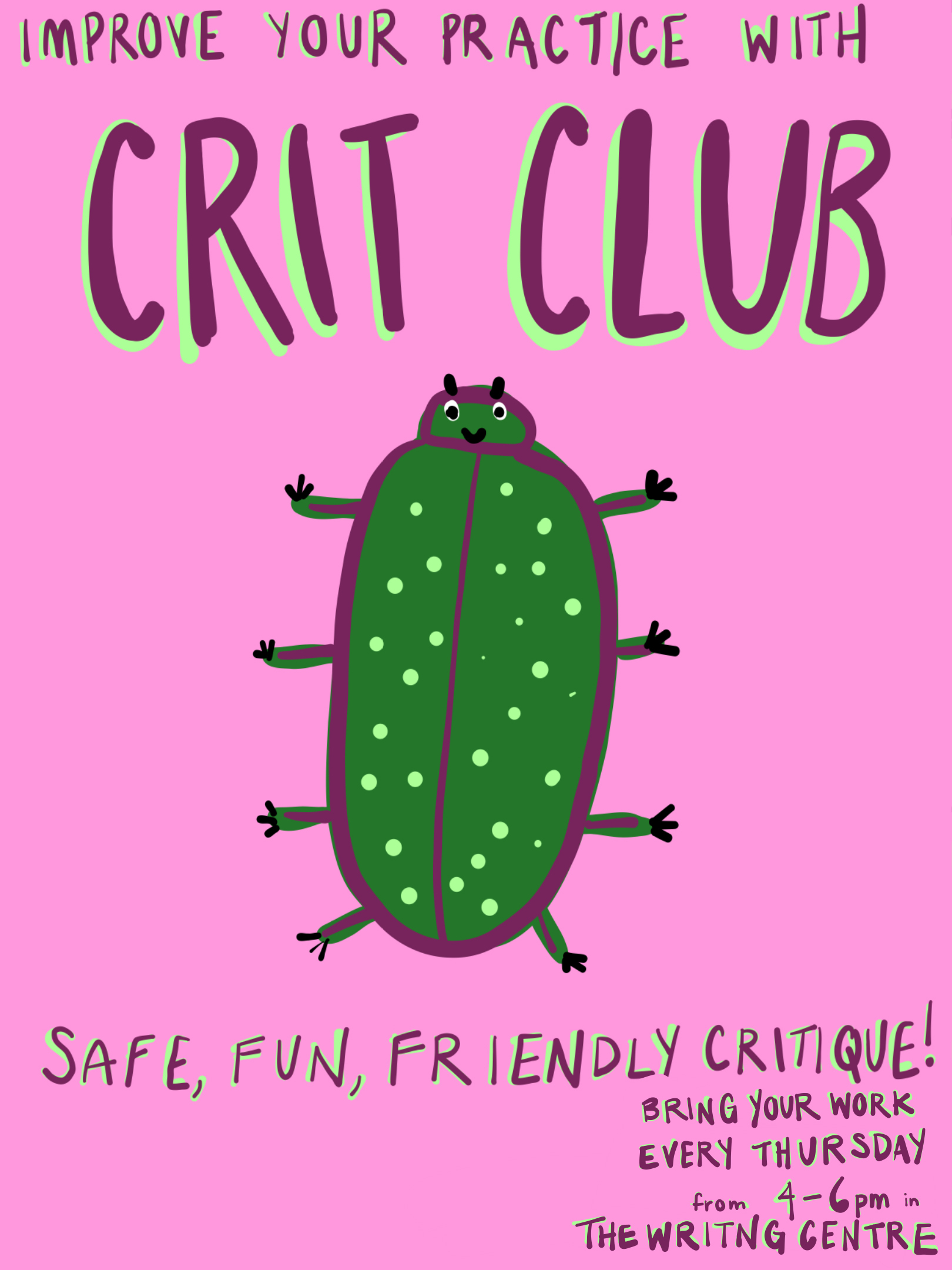 Crit Club Poster