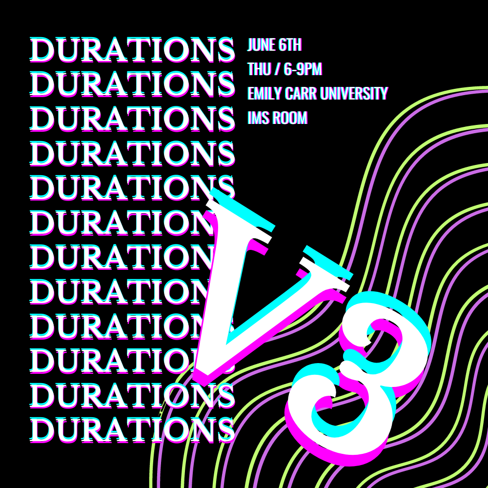 DURATIONS 3 LINE UP 1