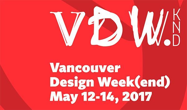 Vancouver Design Week 2017 600 600X354