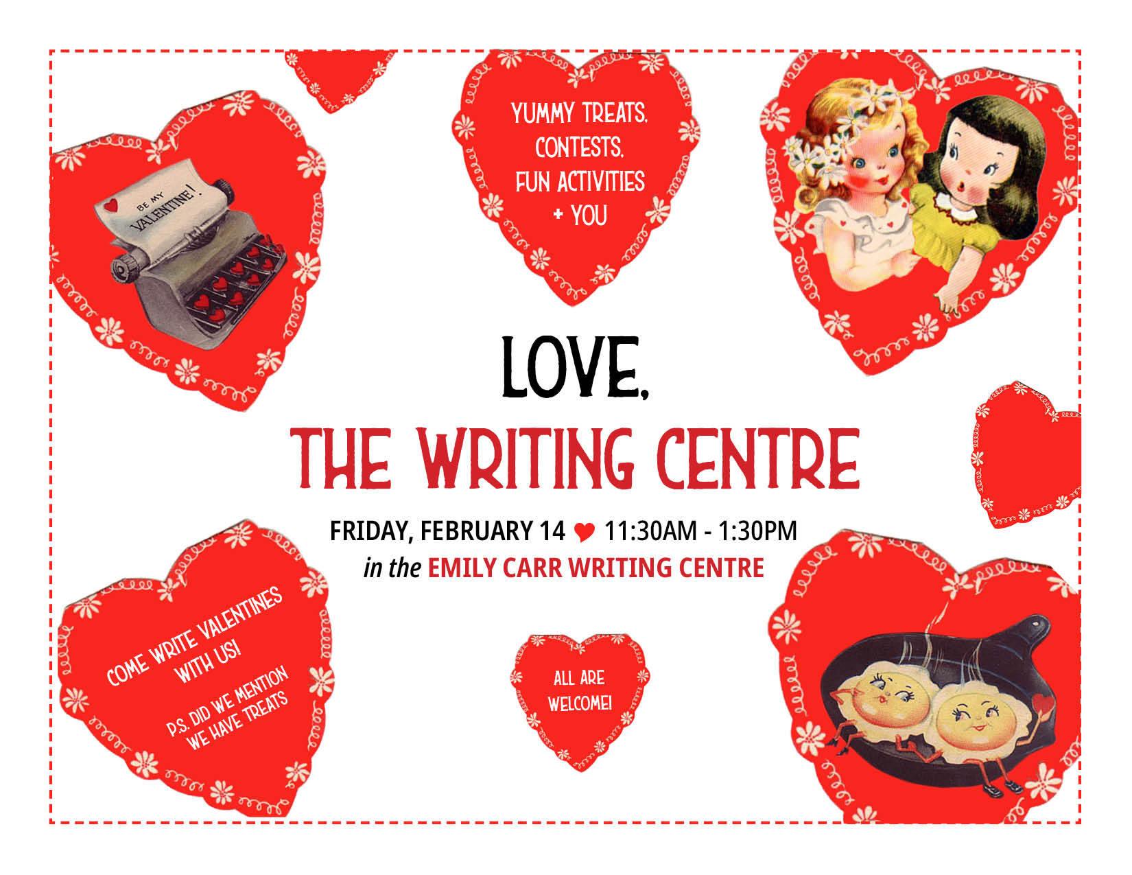 Writing Centre Open House Poster 2020