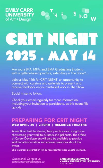 Crit Night Poster2025 Final