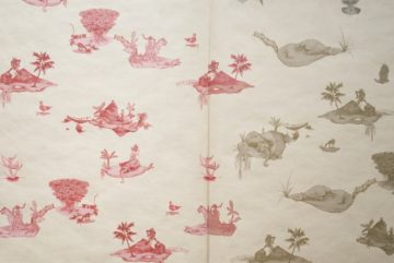 Achjadi Java Toile Toner Print On Tyvek 2015 X 895