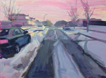 Gillian Richards Pink Winter