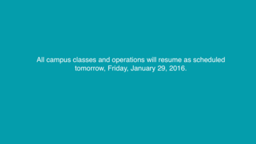 Classes Resume