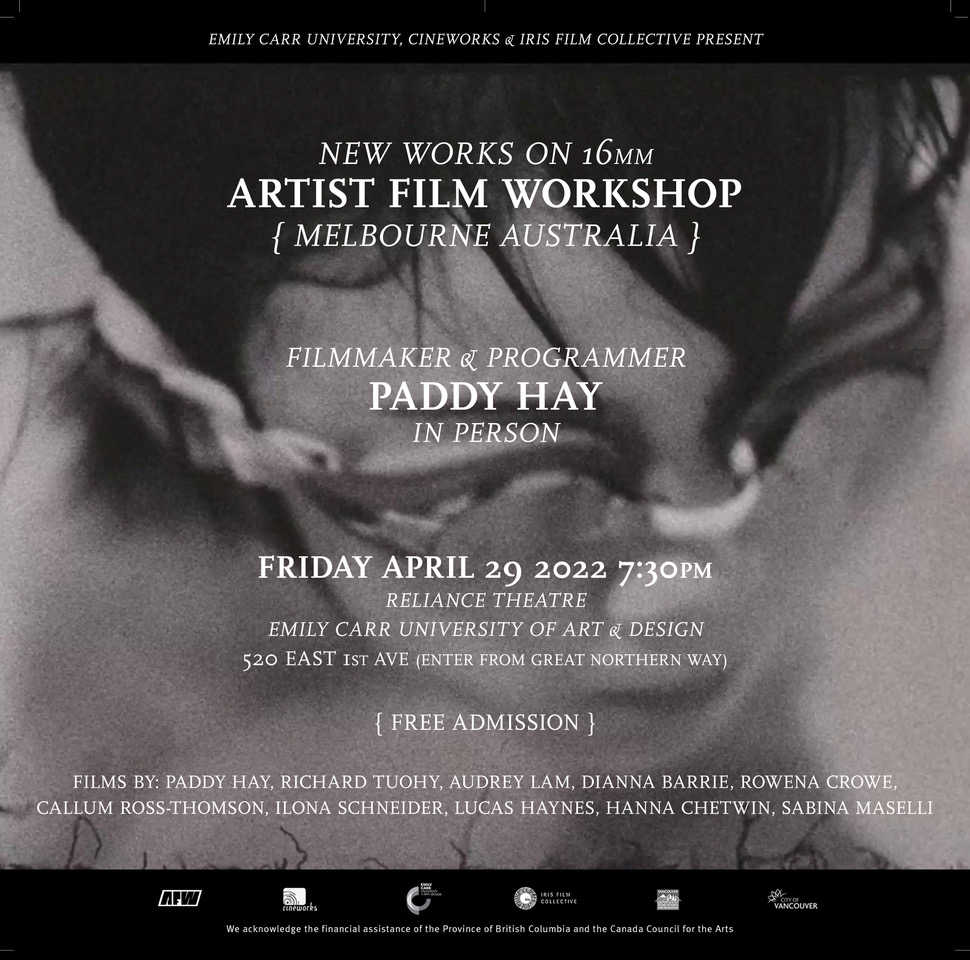 Artist film workshop 2 1