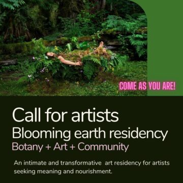 Instagram v1 Blooming earth art residency