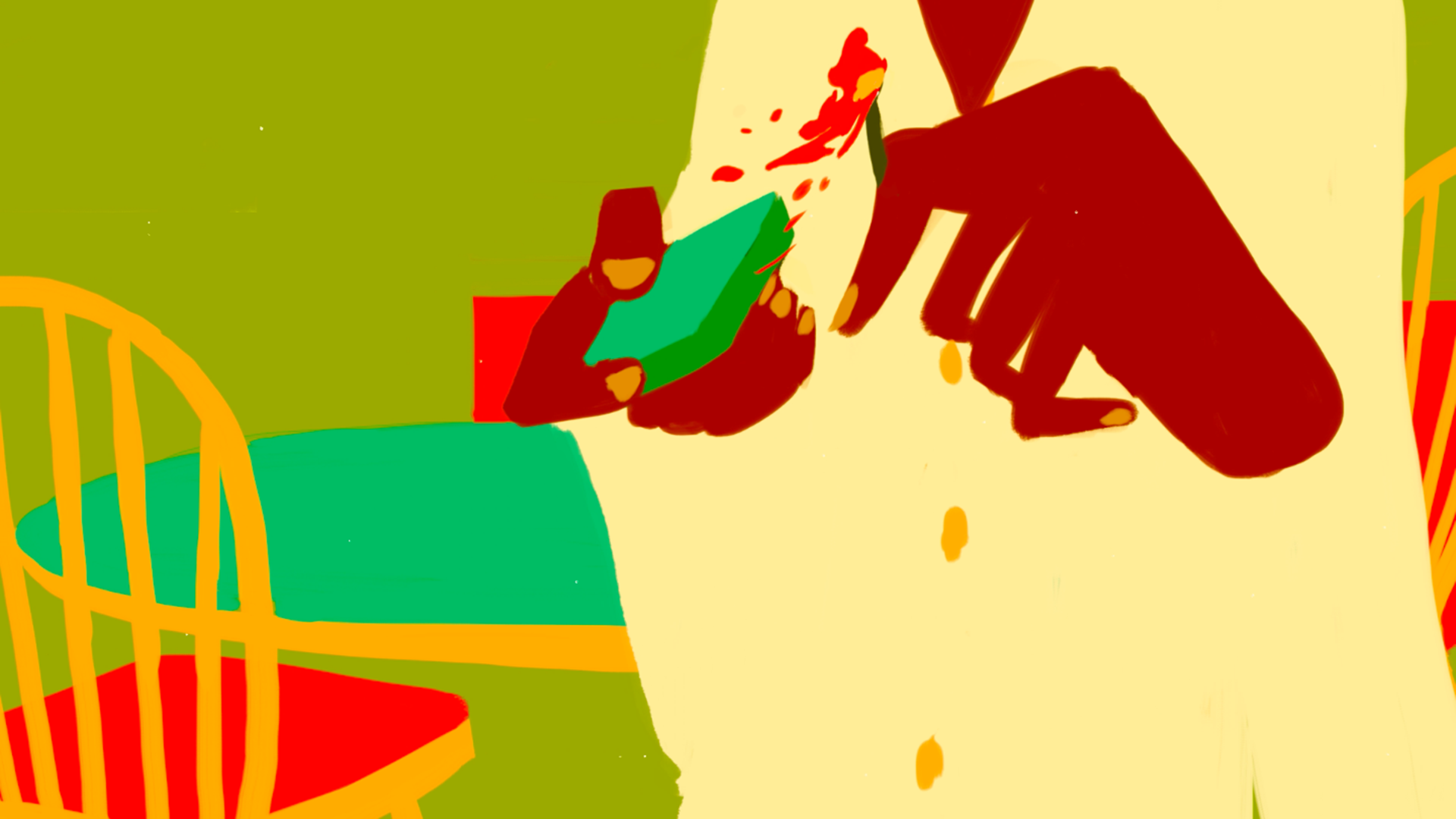  Still from animation film: Bon Appétit Bon Appetight