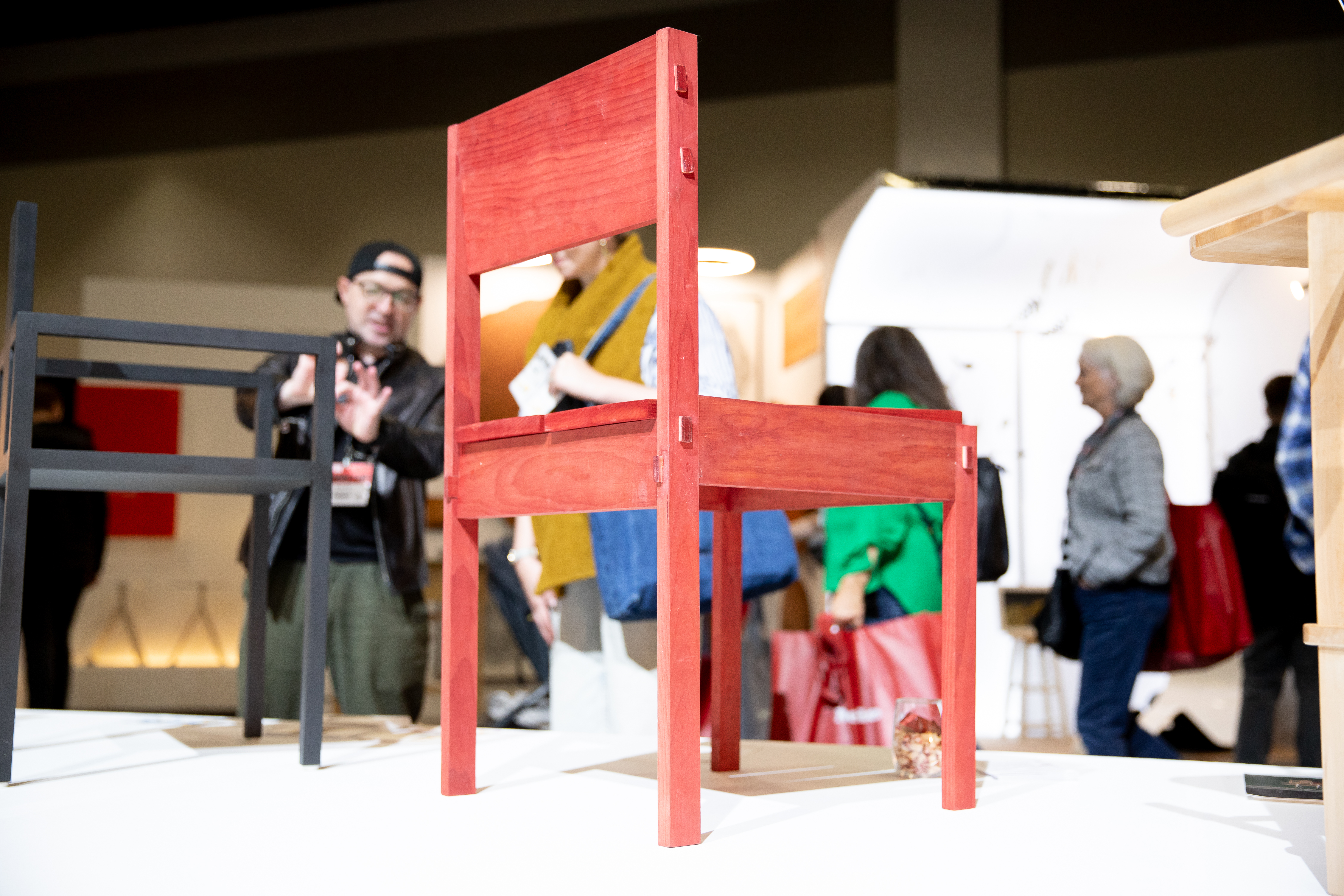 Avery Shaw's 'Chair 2 in Rosso.'