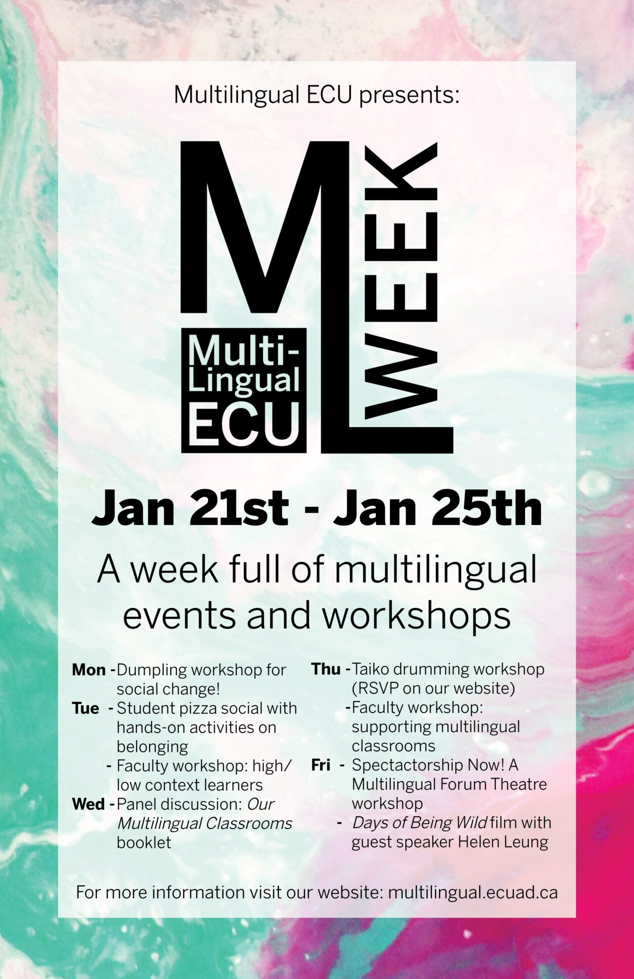 Ml Week Poster New