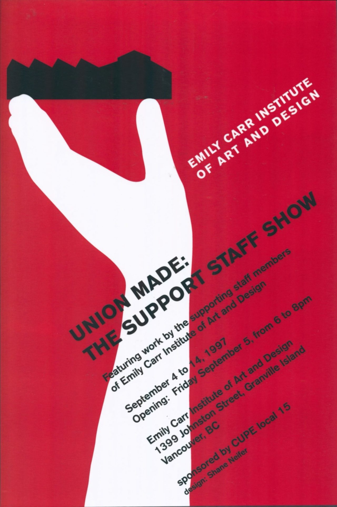 Staff Show1997 poster