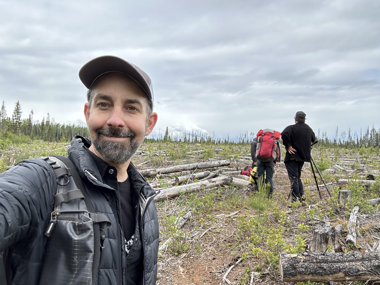 Wildfire BTS Showrunner co director Kevin Eastwood at the drop site during a parattack training exercise Mackenzie Courtesy CK9 Studios Optic Nerve Films