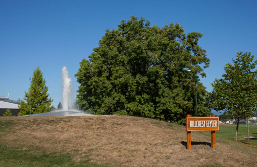 Geyser for Hillcrest Park by Vanessa Kwan and Erica Stocking Photo Cre