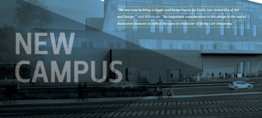 New Campus From Presidents Report