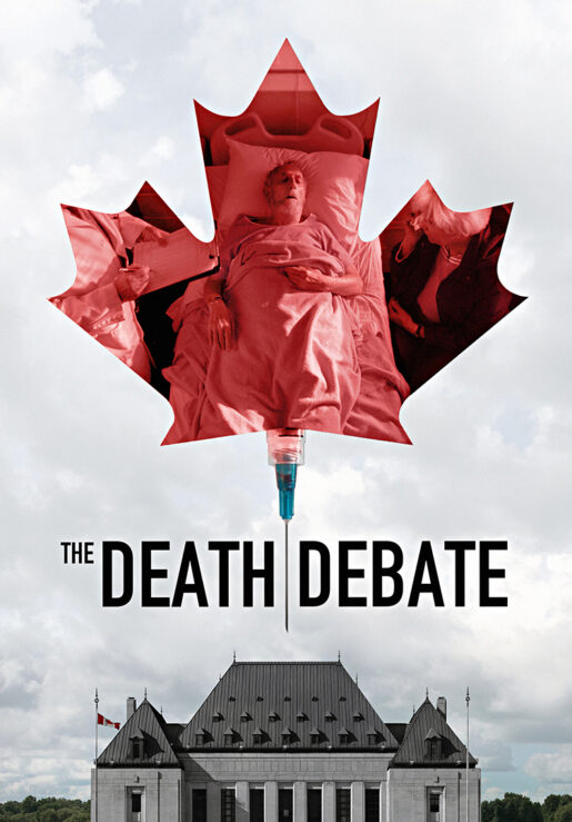 The Death Debate Clouds Treeline Poster Websize
