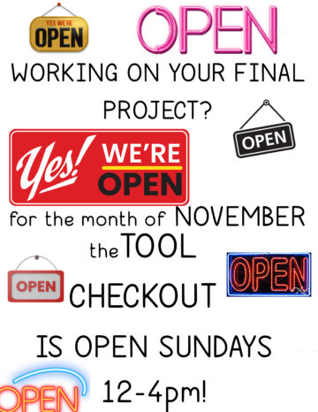 TC Open Sundays NOV